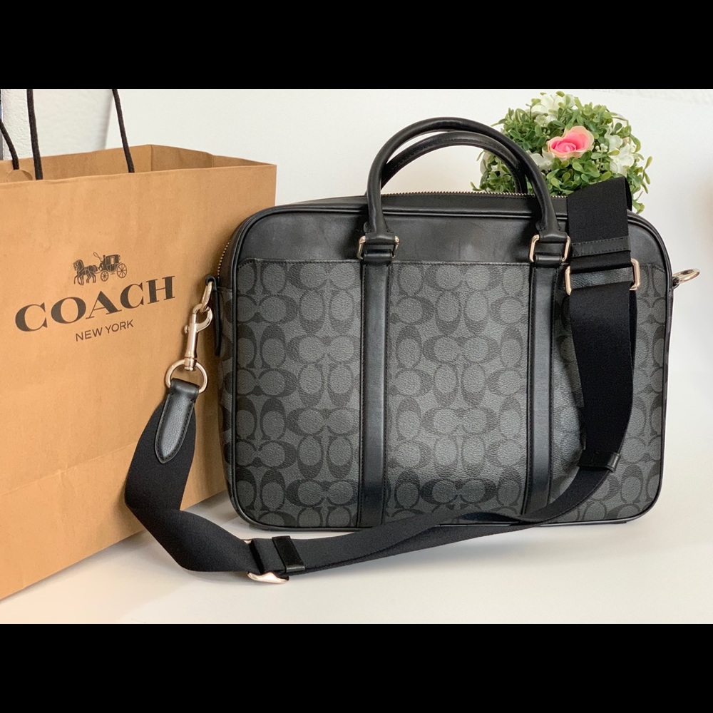 Coach laptob bag for men